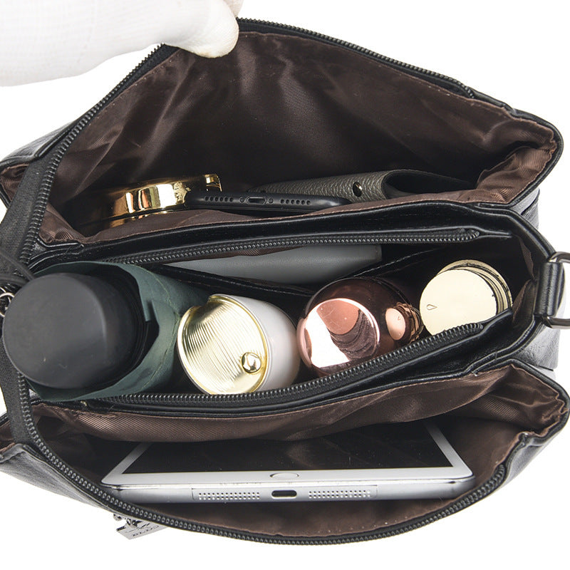 Middle-aged Women's Fashionable Shoulder Messenger Bag